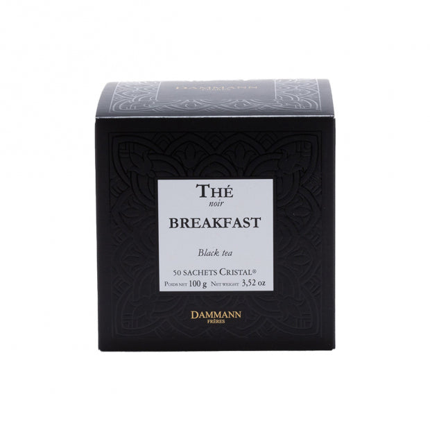 Thé noir breakfast - 50 sachets cristal