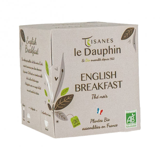 Thé noir english breakfast en sachet 38g
