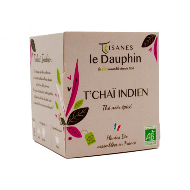 Thé noir tchai indien en sachet 38g