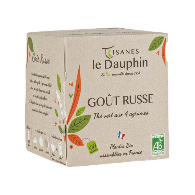 Thé vert gout russe 30g