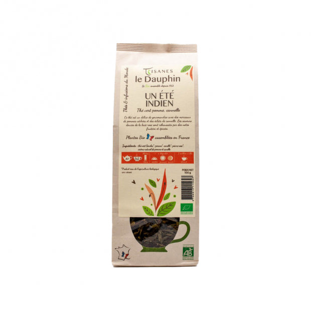 Thé vert un été indien en vrac 100g