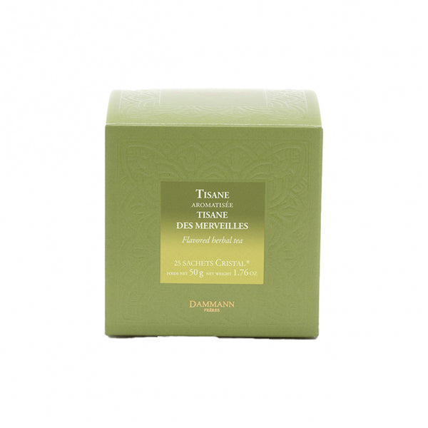 Tisane des merveilles - 25 sachets cristal - Dammann Frères