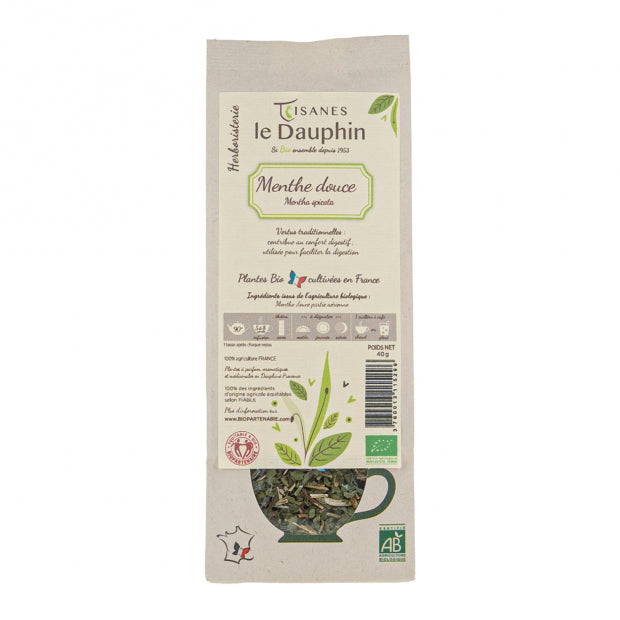 Tisane Menthe douce feuille en vrac 40g