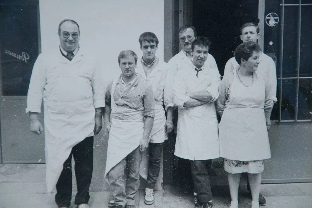Archives de la maison, l’équipe de bouchers