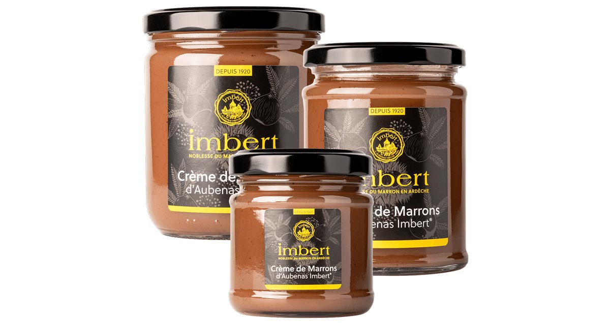 Pâte de marrons d'Aubenas Imbert® - Marrons Imbert