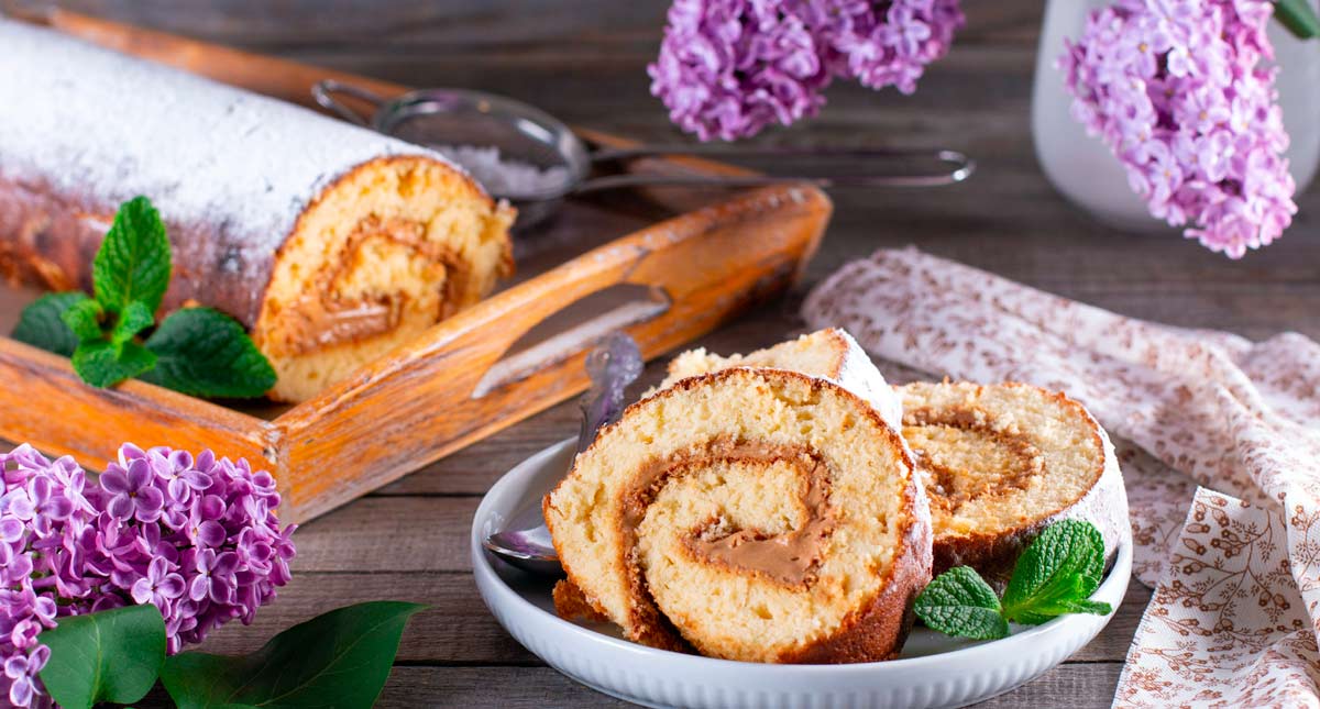 Gâteau Roulé à la Crème Spéculoos : Un Dessert Simple et Élégant