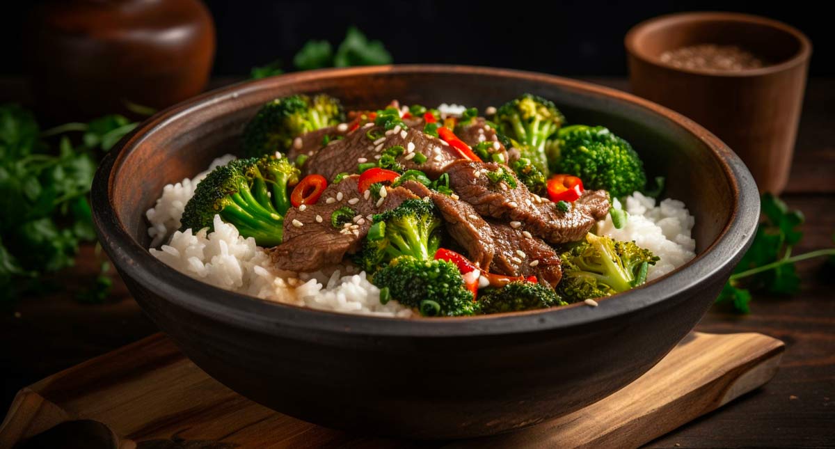 Bol d'Onglet de Bœuf Sauté : Un Festin Sain en Un Bol !