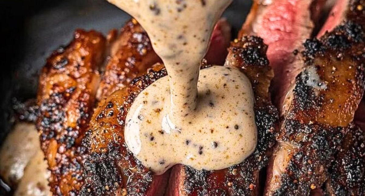 Entrecôte sauce au poivre façon bistrot