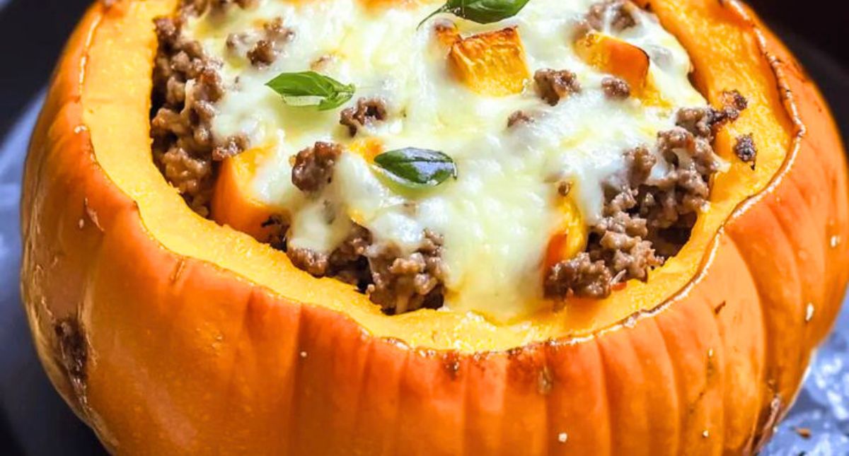 Mini citrouilles farcies au bœuf : le plat parfait pour un dîner d’Halloween